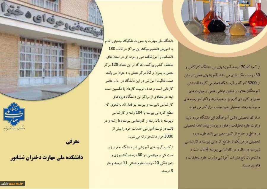 معرفی آموزشکده دختران نیشابور 3