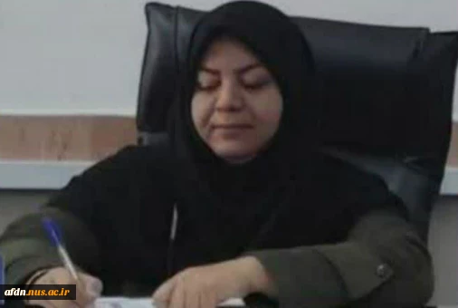 ** پیام تبریک سرکار خانم فکور حدادیان ریاست آموزشکده دختران به دانشجویان نو ورود**