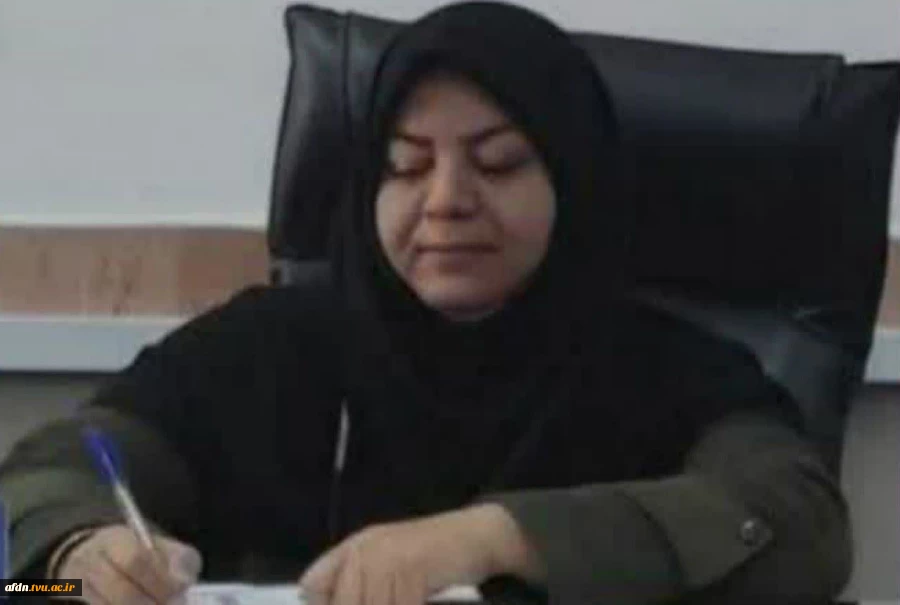 * پیام تبریک سرکار خانم فکور حدادیان ریاست آموزشکده دختران به دانشجویان نو ورود**