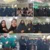 تشرف همکاران دانشگاه ملی مهارت دختران نیشابور  به حرم مطهر رضوی در شب میلاد پیامبر رحمت(ص) 2