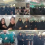تشرف همکاران دانشگاه ملی مهارت دختران نیشابور  به حرم مطهر رضوی در شب میلاد پیامبر رحمت(ص)