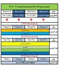 جدول زمانبندی حذف و اضافه نیم سال اول سال تحصیلی 1406-1405 2
