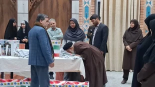 برگزاری آیین اهدای ۳۰عدد ساک جهت گنجینه ۳۱۳ لباس شهدا؛ پیوند مهارت دانشجویان با فرهنگ ایثار و شهادت وعشق به وطن 11